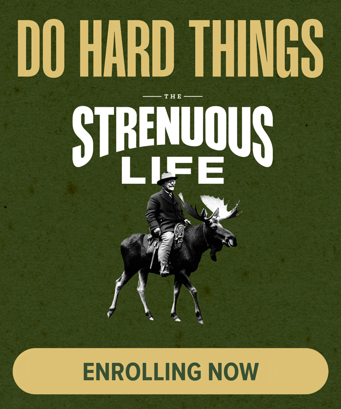 strenuous life banner
