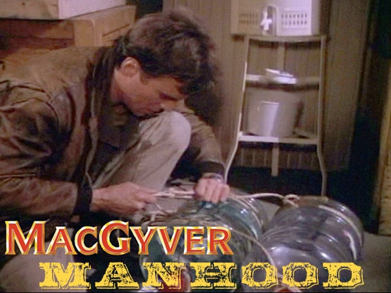 TV series called "MacGyver: Masculine Improvisation" that follows the adventures of a man named MacGovern.