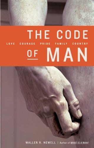 The code of man" is a thought-provoking read that explores the cover of the book.