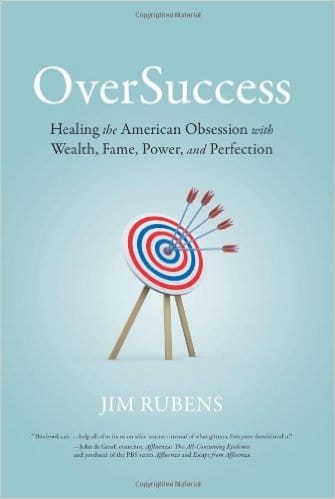Jim Rubens presents the cover of his podcast, "overSuccess.
