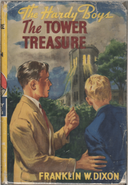 The Hardy Boys "The Tower Treasure" by Franklin Wilson is a thrilling mystery book for readers to learn and enjoy.