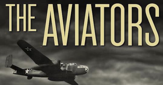 The aviators book cover captures the essence of the Age of Flight.
