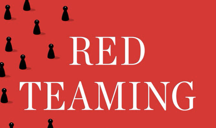 Explore the concept of red teaming through this podcast cover.